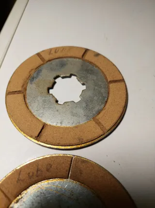 2 Discos de embrague Lube