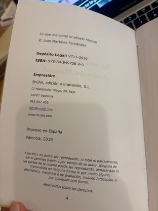 Lo que me contó el abuelo Manuel