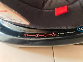 Silla de coche para bebé negra