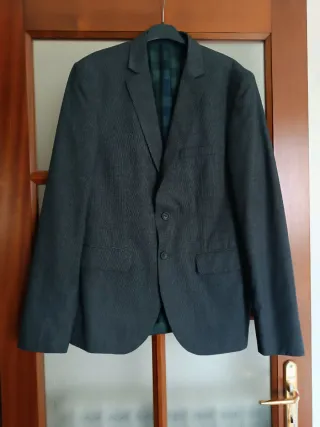 Giacca uomo grigio scuro