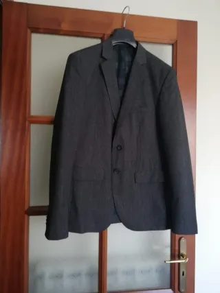 Giacca uomo grigio scuro