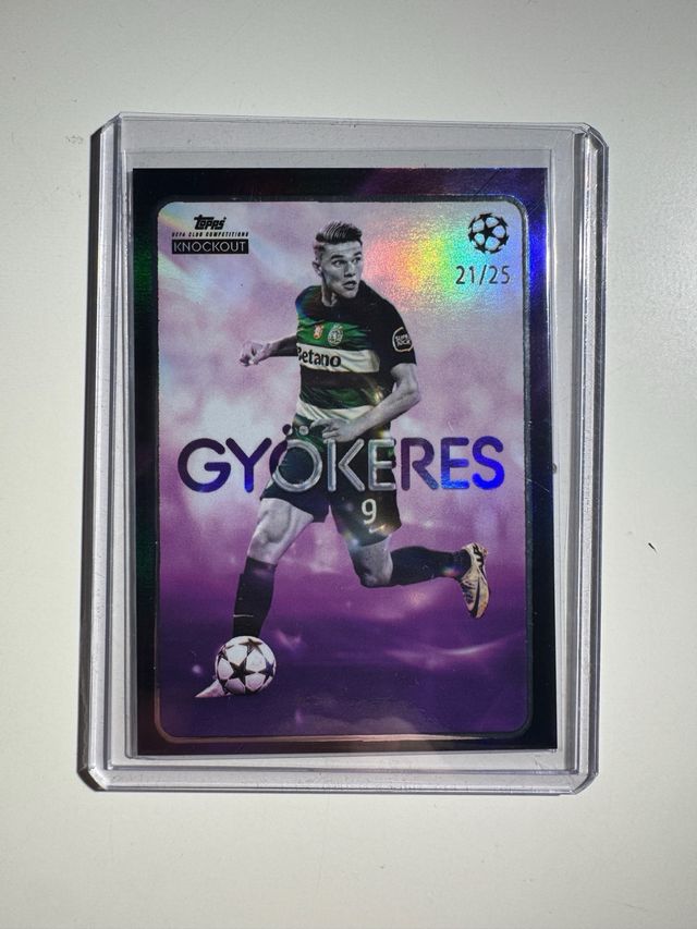 Viktor Gyökeres 21/25 Topps Knockout