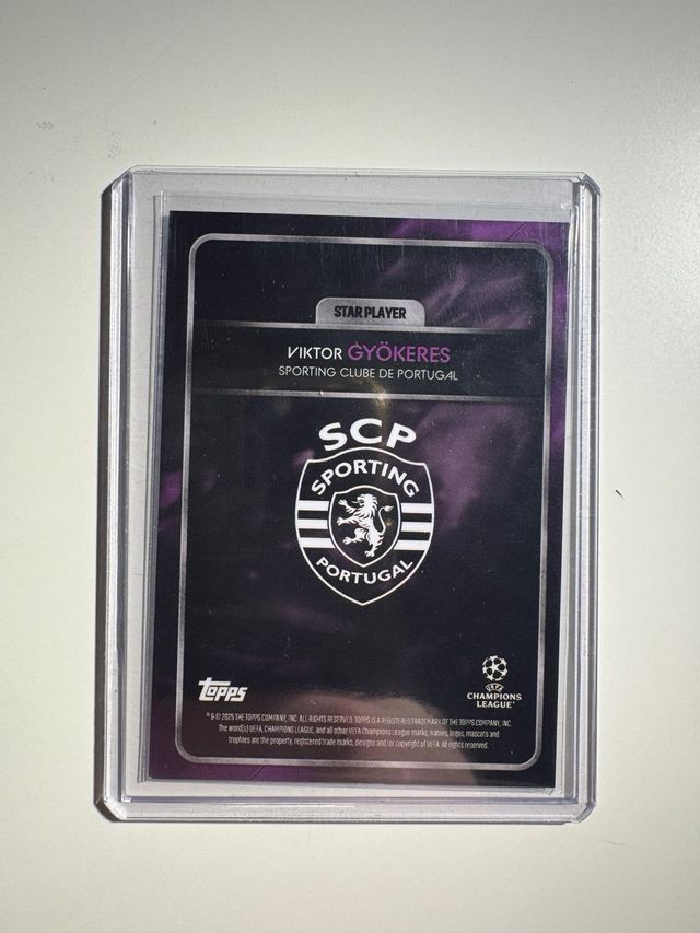 Viktor Gyökeres 21/25 Topps Knockout