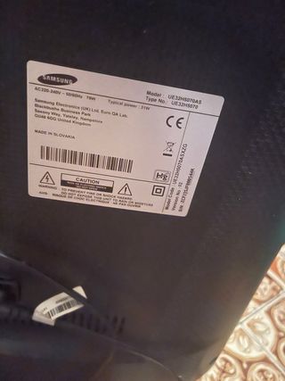 TV Samsung 32 Negra