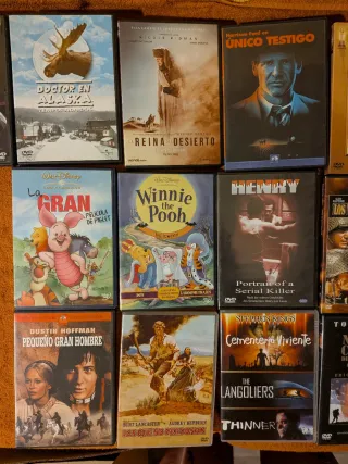 Lote DVDs Variados (Español/Inglés)
