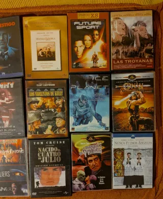 Lote DVDs Variados (Español/Inglés)