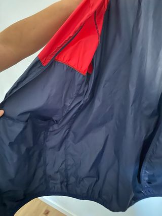 Chubasquero FC Barcelona Azul y Rojo