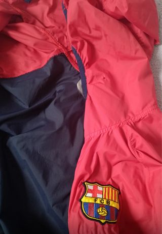 Chubasquero FC Barcelona Azul y Rojo
