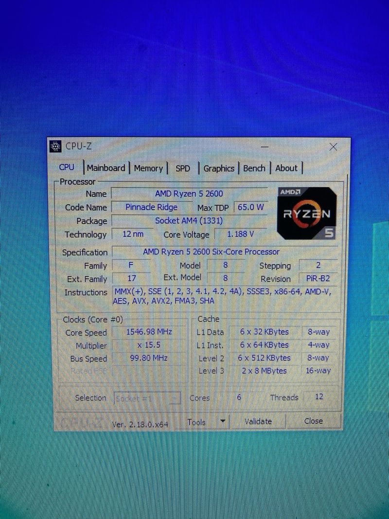 PC Gaming Ryzen 5 2600 + RX580 4GB | 16GB Ram afbeelding 8