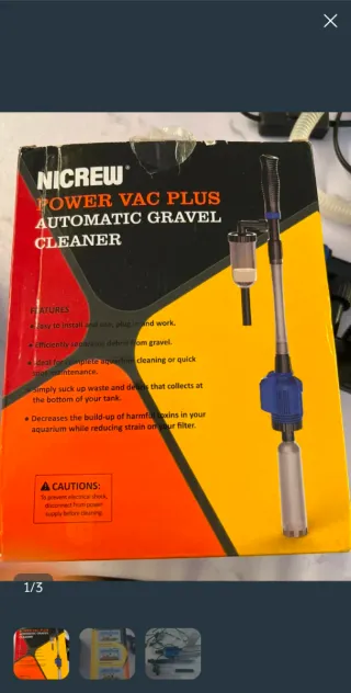 RanDal 15W Pulitore Fondo per Acquari