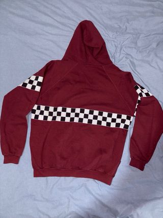 Sudadera Ska con cremallera y cuadros