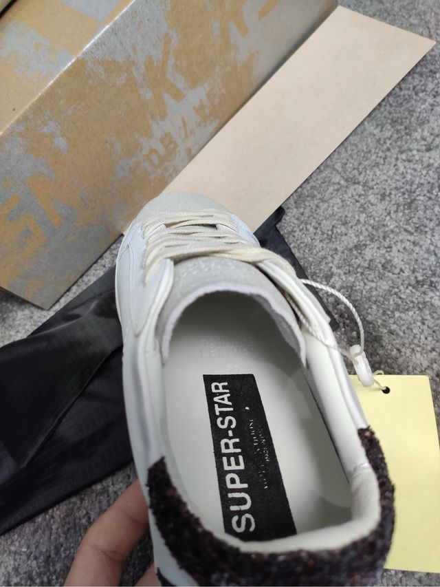 Sapatilhas Golden Goose Star Prateadas