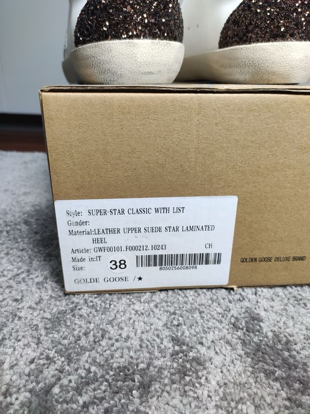 Sapatilhas Golden Goose Star Prateadas