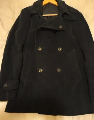 ABRIGO  CHAQUETA HOMBRE MASSIMO DUTTI 100% ALGODÓN