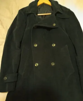 ABRIGO  CHAQUETA HOMBRE MASSIMO DUTTI 100% ALGODÓN