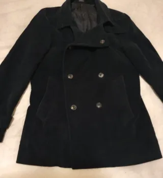 ABRIGO  CHAQUETA HOMBRE MASSIMO DUTTI 100% ALGODÓN