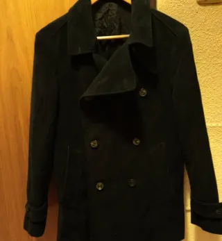 ABRIGO  CHAQUETA HOMBRE MASSIMO DUTTI 100% ALGODÓN