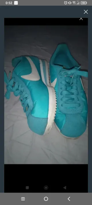 Zapatillas Nike Azul Turquesa