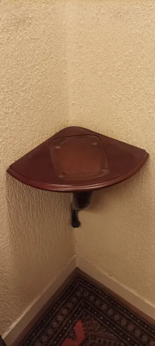 Estante vintage para teléfono