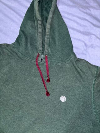 Sudadera con capucha Element verde