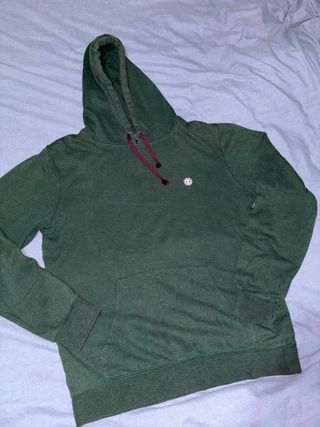 Sudadera con capucha Element verde