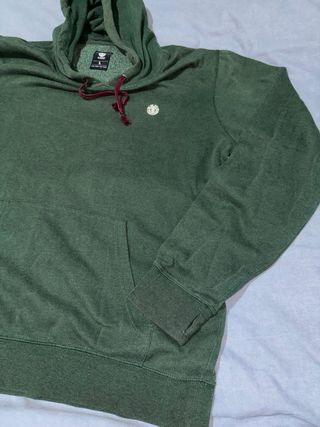 Sudadera con capucha Element verde