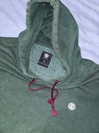 Sudadera con capucha Element verde