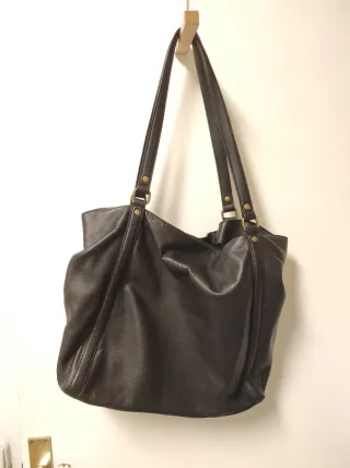 Bolso Tote UGG Piel Negro