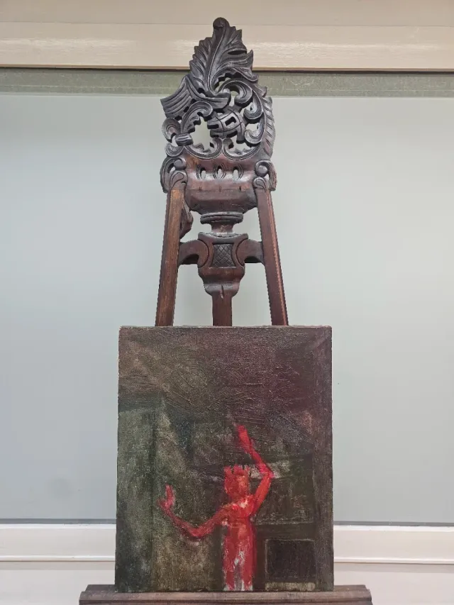 Óleo Expressionista años 50 Firmado A Pardo