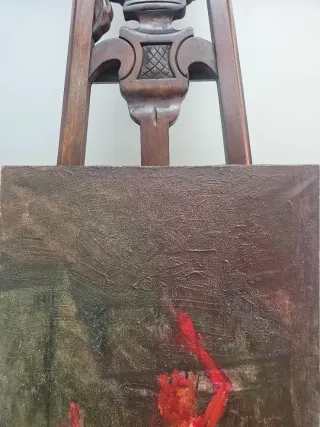 Óleo Expressionista años 50 Firmado A Pardo