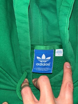 Sudadera Adidas Verde Clásica