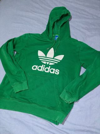 Sudadera Adidas Verde Clásica