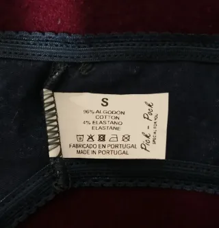 Lote 3 bragas talla S nuevas