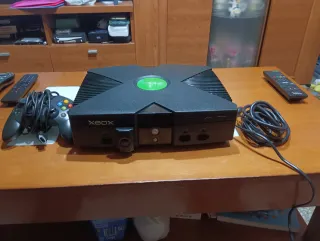 Xbox Negra con Linux