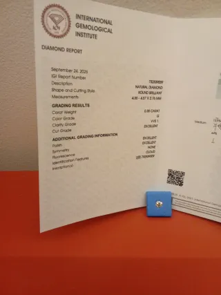 Diamante Natural 0.35ct