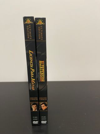 007 Alta tension/Licencia para matar DVD + casette