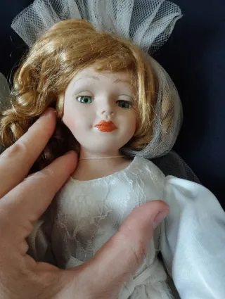 Pack 3 Muñecas Novia Porcelana Antiguas