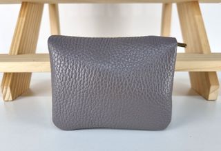 Monedero de Piel Genuina M - Made in Italy