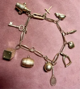 Pulsera Antigua Oro 14k 14.3gr