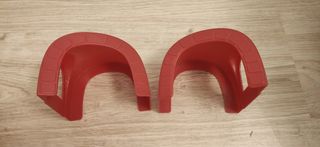 Tren de madera granja y vehículos