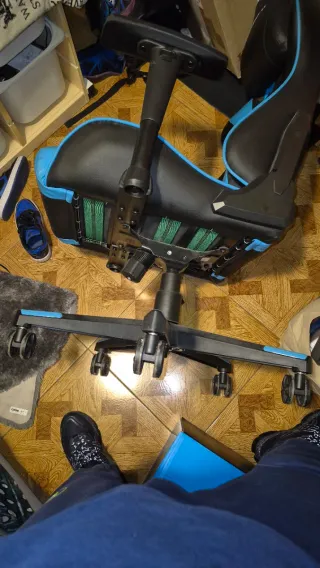 Silla Gaming Newskill Negra y Azul