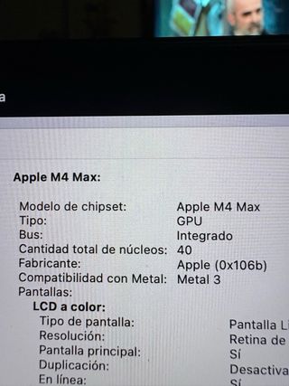 MacBook Pro M4 Max 16 Nov 2024