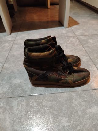 Vans Mujer Talla 38 Camuflaje