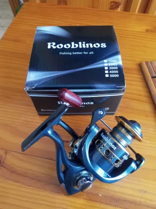 Carrete Pesca Rooblinos Agua Dulce/Salada