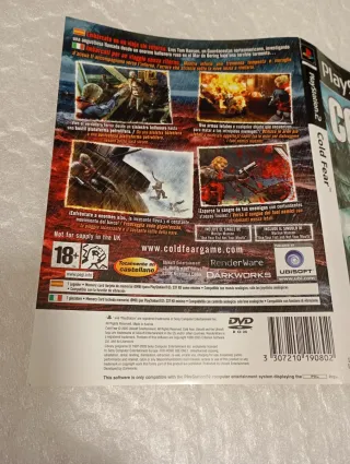 Carátula Juego PS2 Cold Fear 🇪🇦 PlayStation 2
