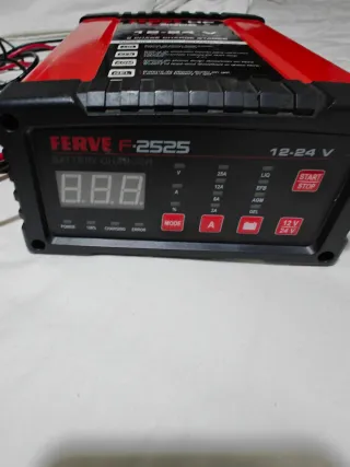 Cargador Batería Ferve F-2525 12-24V NO NEGOCIABLE