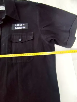 Camisa Harley Davidson M/C Talla L Negra