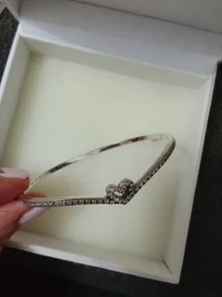 Pulsera Pandora Corazón Plata 925