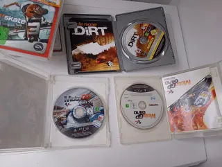 Lote 8 juegos PS3: Gran Turismo, MotoGP, Skate,