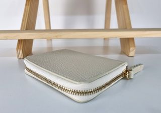 Cartera de Piel Genuina-Compartimentos-Italy